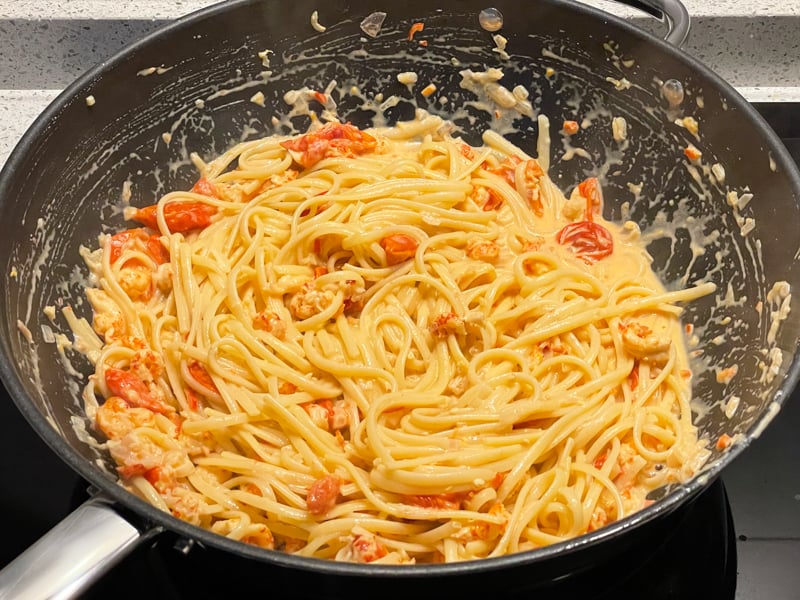 laga kräftpasta