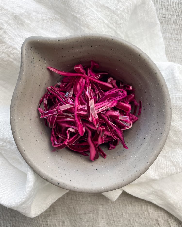 picklad rödkål recept