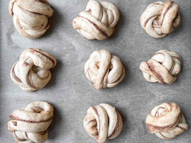 snurrade kanelbullar