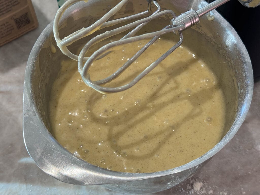 saffranskaka smet i bunke